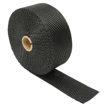 Load image into Gallery viewer, DEI Exhaust Wrap 2in x 50ft - Titanium - Black - Side View
