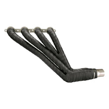 Load image into Gallery viewer, DEI Exhaust Wrap 2in x 50ft - Titanium - Black - Back View