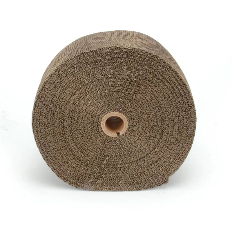 DEI Exhaust Wrap 4in x 100ft - Titanium - Side View