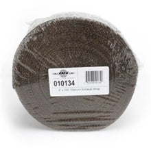 Load image into Gallery viewer, DEI Exhaust Wrap 4in x 100ft - Titanium - Back View