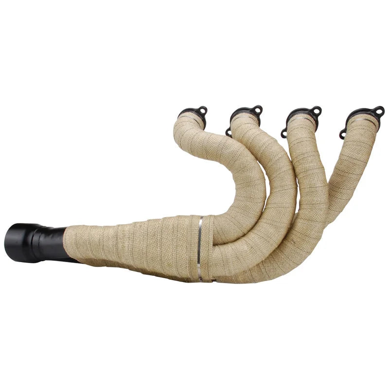 DEI Exhaust Wrap 6in x 100ft - Tan - Installation View