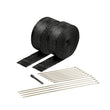 Load image into Gallery viewer, DEI Exhaust Wrap Kit - Black Titanium Wrap Locking Ties &amp; Locking Tie Tool - Main Product View