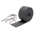 Load image into Gallery viewer, DEI Exhaust Wrap Kit - Pipe Wrap and Locking Tie - Black - Side View