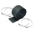 Load image into Gallery viewer, DEI Exhaust Wrap Kit - Pipe Wrap and Locking Tie - Black - Installation View