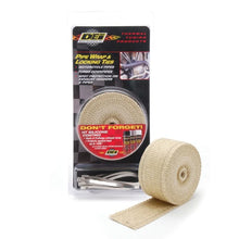 Load image into Gallery viewer, DEI Exhaust Wrap Kit - Pipe Wrap and Locking Tie - Tan - Back View