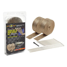 Load image into Gallery viewer, DEI Exhaust Wrap Kit - Titanium - Side View