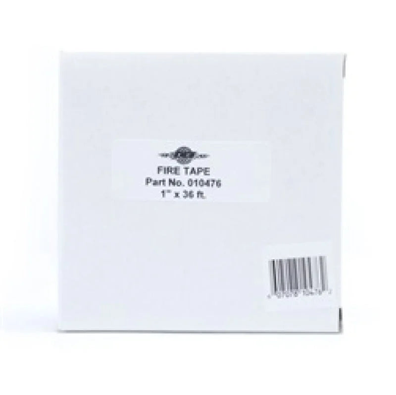 DEI Fire Tape 1in x 36ft Roll - Self Vulcanizing Tape - Black - Side View