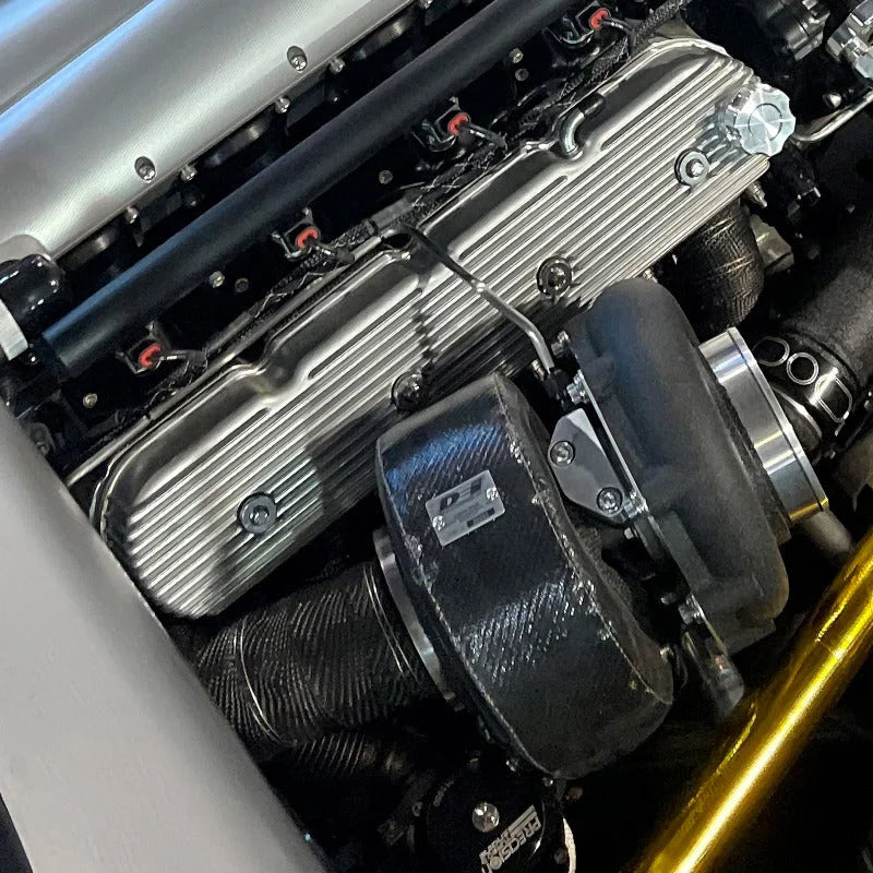 DEI Gen-3 Turbo Shield GT2252 - Shield Only - Onyx - Installation View