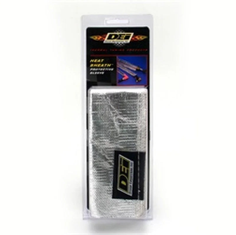 DEI Heat Sheath 1/2in I.D. x 3ft - Aluminized Sleeving - Sewn Edge - Installation View