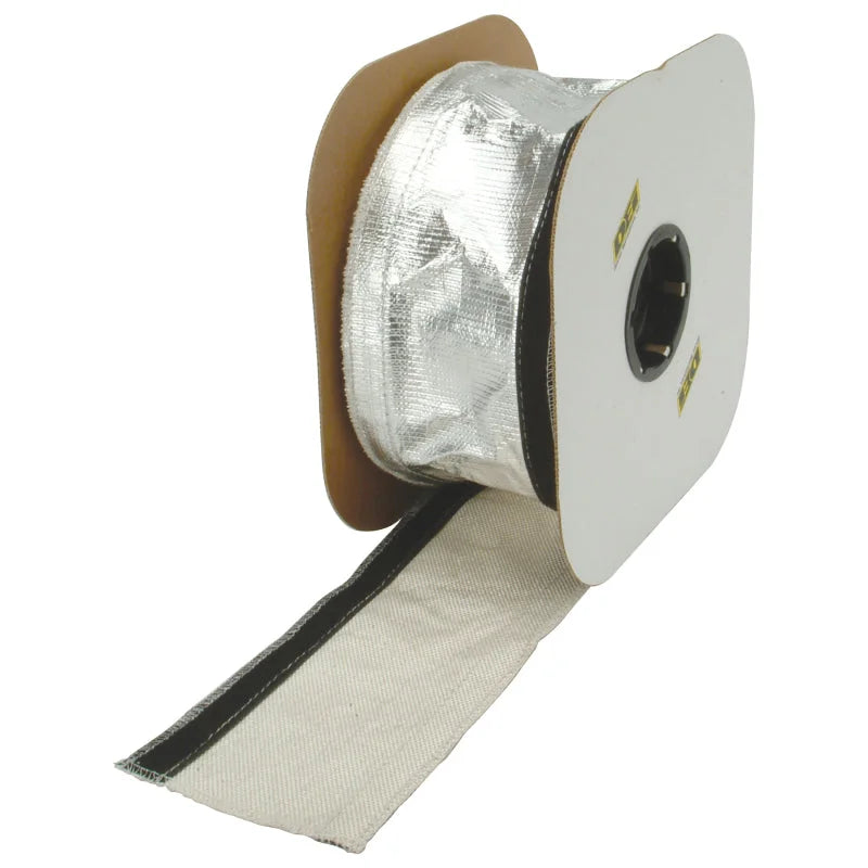 DEI Heat Shroud 1/2in to 1-1/4in I.D. x 50ft Spool - Side View