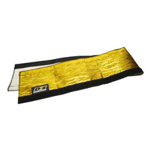 Load image into Gallery viewer, DEI Heat Shroud Gold 2in to 2.5in x 36in - Side View