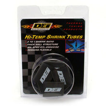 Load image into Gallery viewer, DEI Hi-Temp Shrink Tube 12mm x 1.5in - Black - Side View