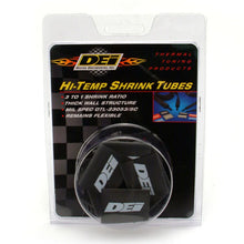Load image into Gallery viewer, DEI Hi-Temp Shrink Tube 18mm x 1.5in - Black - Side View