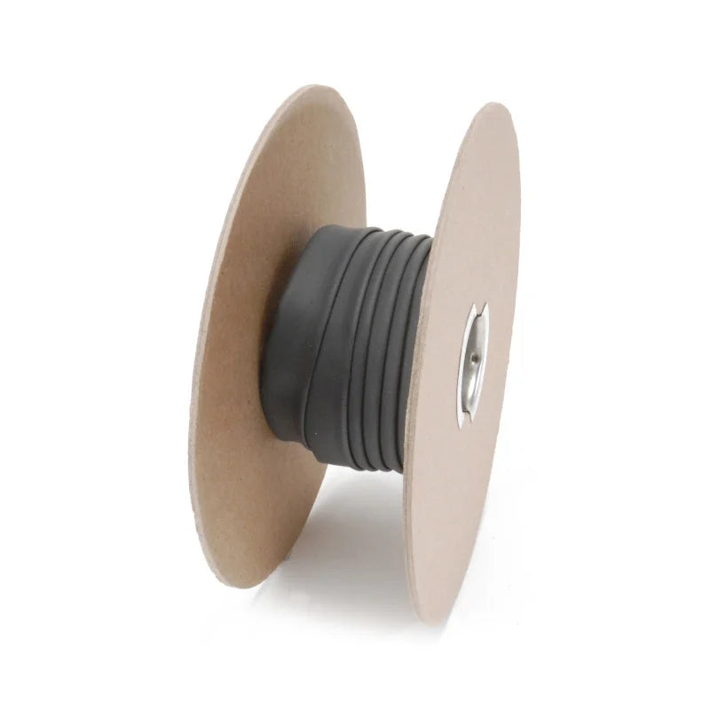 DEI Hi-Temp Shrink Tube 9mm x 200ft Spool - Black - Side View