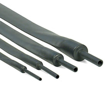 Load image into Gallery viewer, DEI Hi-Temp Shrink Tube Kit - 9/12/18/24mm x 2ft - Black - Main Product View