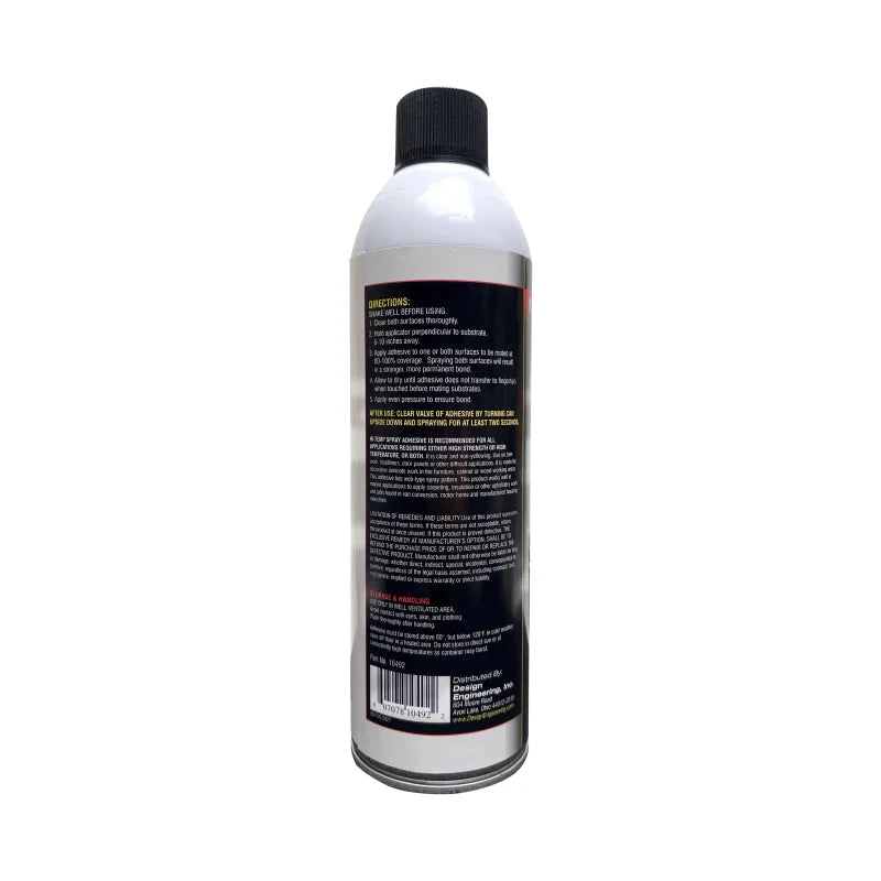 DEI Hi Temp Spray Adhesive 13.3 oz. Can (Aerosol) - Side View