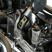 Load image into Gallery viewer, DEI Line Sleeving Heat Shroud -20AN x 10ft w/DEI Logo - Back View