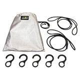 DEI Motorcycle Seat Shade w/Hooks/Straps/Storage Bag
