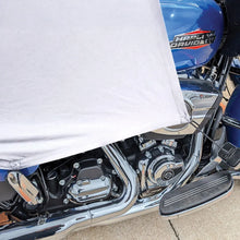 Load image into Gallery viewer, DEI Motorcycle Seat Shade w/Hooks/Straps/Storage Bag - Side View