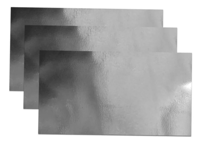 DEI Oil Filter Heat Shield 2.5in x 3.5in x 3in - 3 Pack - Side View