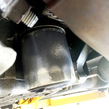 Load image into Gallery viewer, DEI Oil Filter Heat Shield 3.5in x 4.5in x 4in - 3 Pack - Back View