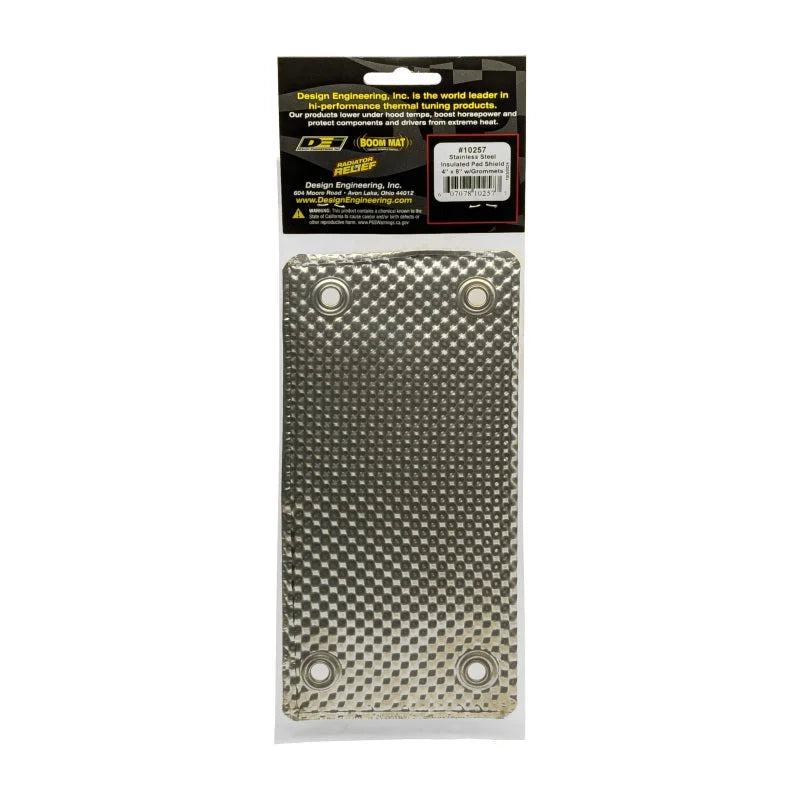 DEI Pad Shield - 8in x 4in - Back View