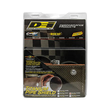 Load image into Gallery viewer, DEI Pipe Shield w/Stainless Steel Clamps - 4in x 8in - Titanium - Side View