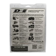 Load image into Gallery viewer, DEI Pipe Shield w/Stainless Steel Clamps - 4in x 8in - Titanium - Back View