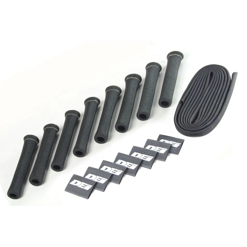 DEI Protect-A-Boot and Wire Kit 8 Cylinder - Black - Side View