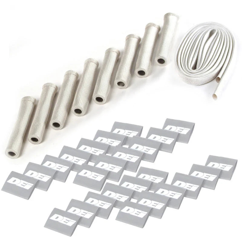 DEI Protect-A-Boot and Wire Kit 8 Cylinder - Silver - Main Product View