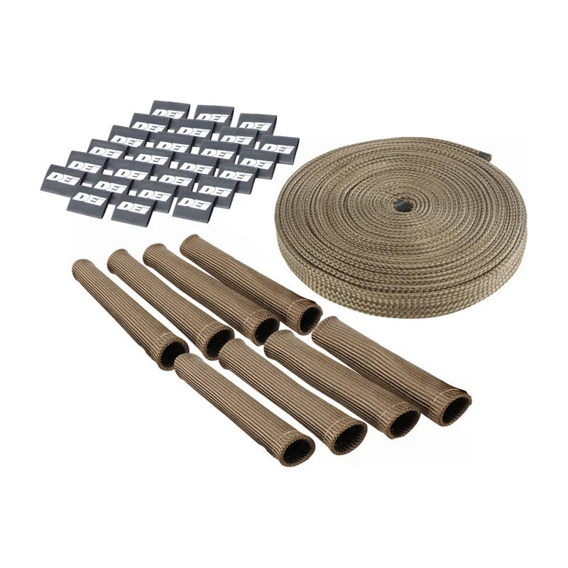 DEI Protect-A-Boot and Wire Kit 8 Cylinder - Titanium - Main Product View