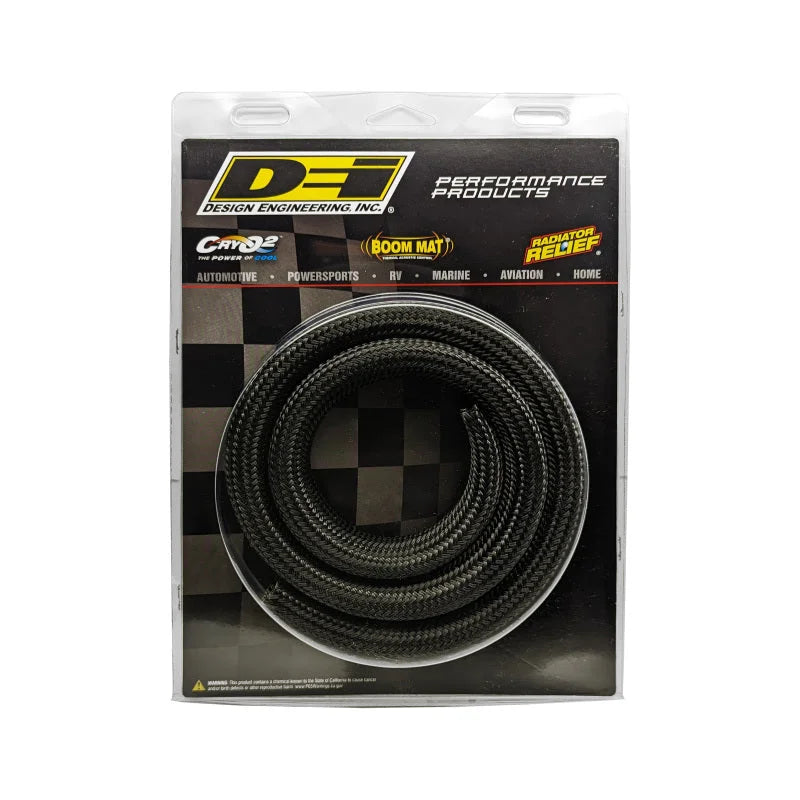 DEI Protect-A-Sleeve 1/2in ID x 3ft Universal - Titanium - Installation View