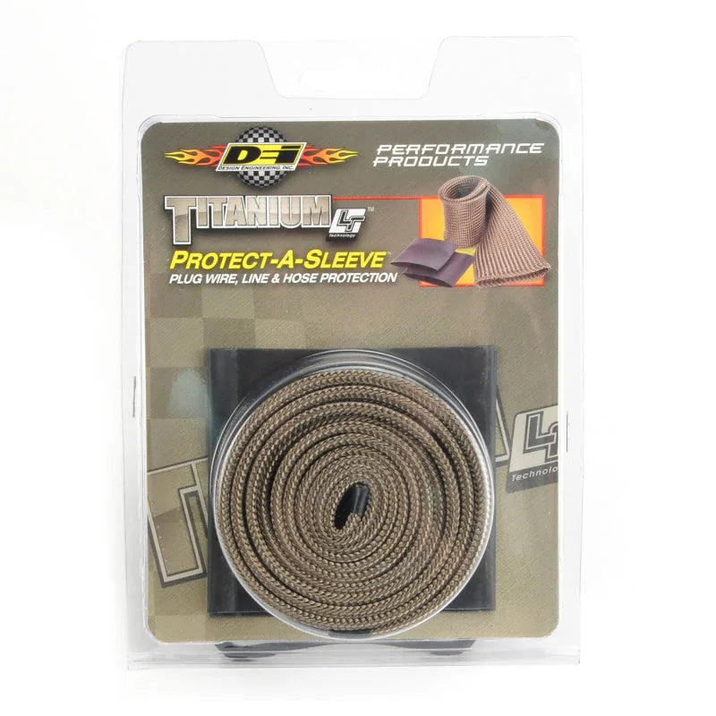 DEI Protect-A-Sleeve 1in ID x 4ft - Titanium - Detail View