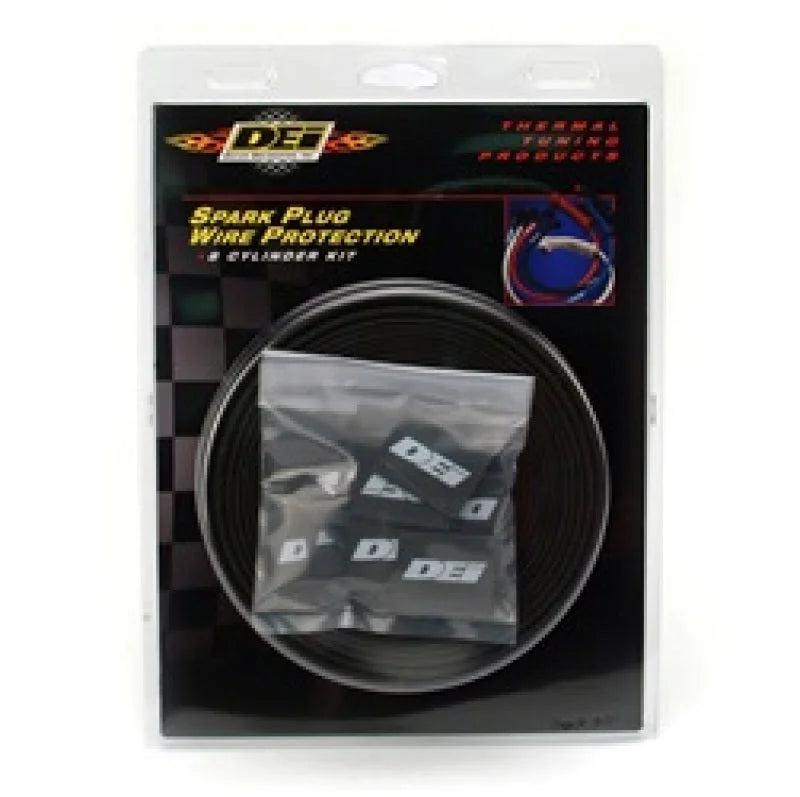 DEI Protect-A-Wire 8 Cylinder - Black - Back View