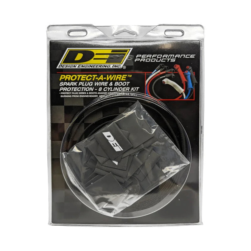 DEI Protect-A-Wire 8 Cylinder - Black - Installation View