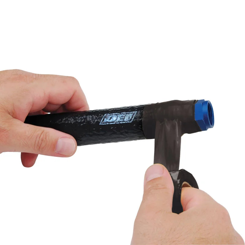 DEI Quick Fix Tape 1in x 12ft - Black - Back View
