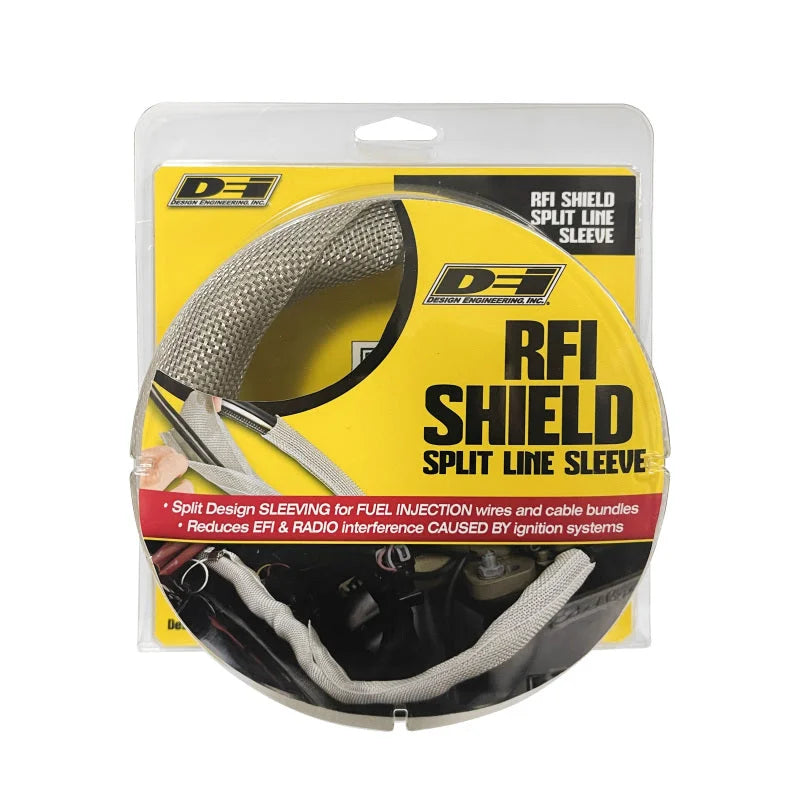 DEI RFI Shield Split Sleeve - 1in x 3ft - Back View