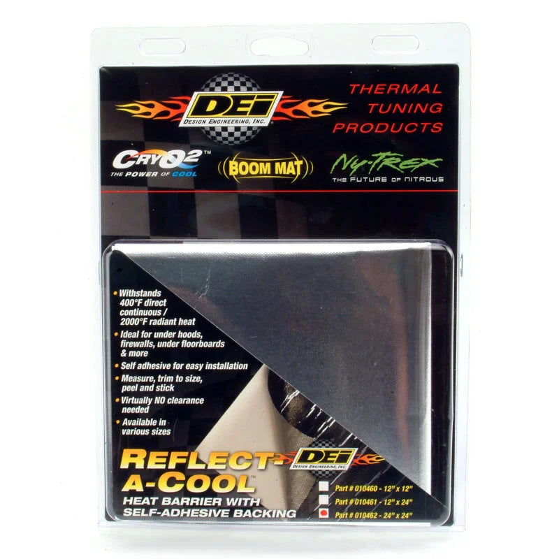 DEI Reflect-A-Cool 24in x 24in Sheet - Back View