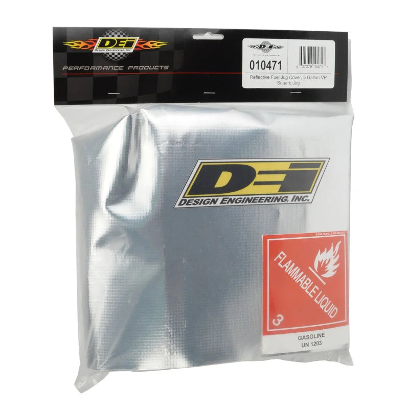 DEI Reflective Fuel Jug Cover 5 Gallon Plastic (VP) Square - Detail View
