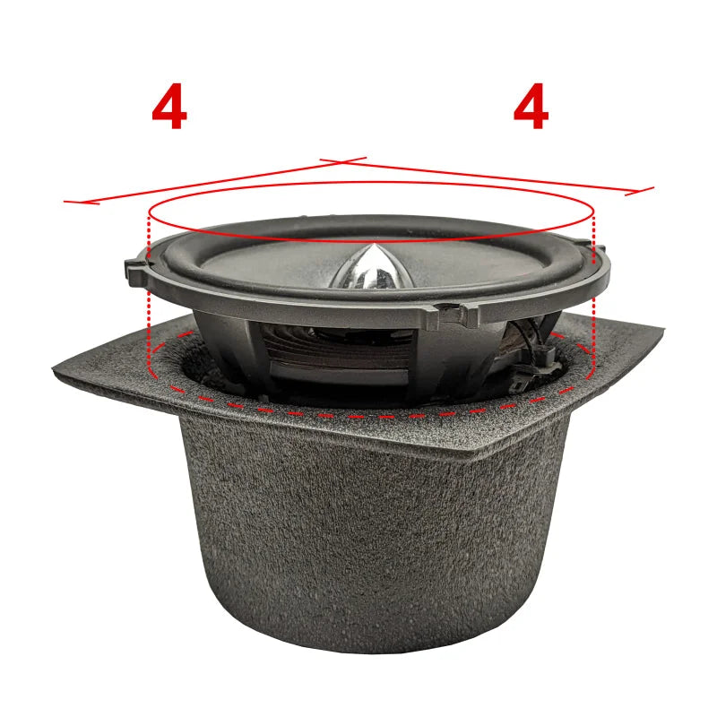 DEI Speaker Baffles 4in Round Pair - Additional View 5