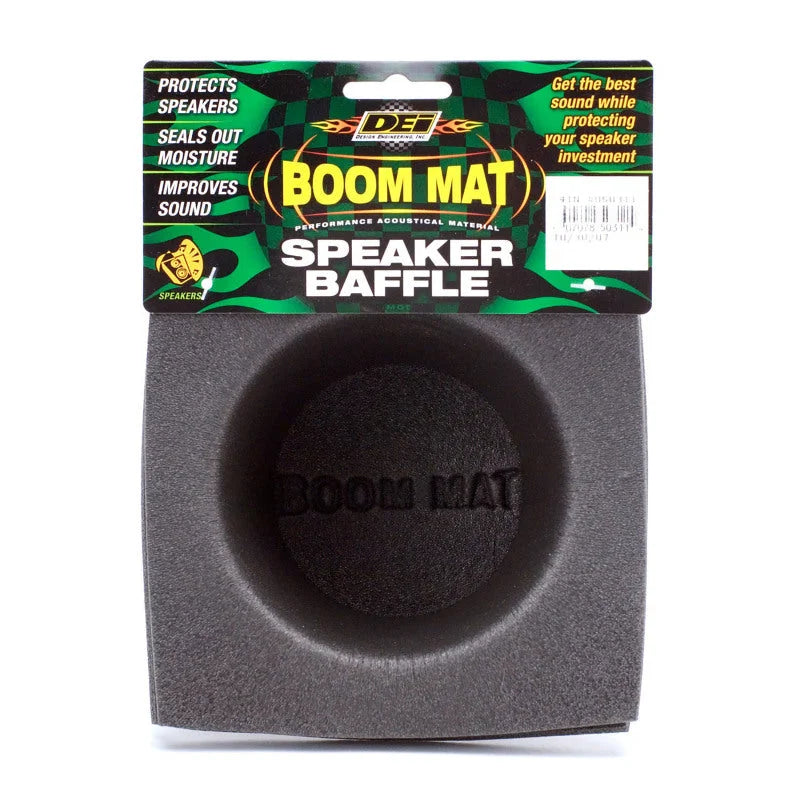 DEI Speaker Baffles 5.25in Round 6.5in Wide 6.5 Height 4in Deep Pair - Additional View 6