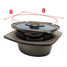 Load image into Gallery viewer, DEI Speaker Baffles 6in x 8in Oval Slim Pair - Installation View