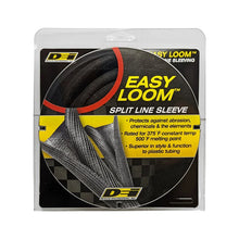 Load image into Gallery viewer, DEI Split Wire Sleeve Easy Loom 10mm-3/8in x 20 Black - Back View