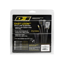Load image into Gallery viewer, DEI Split Wire Sleeve Easy Loom 13mm-1/2in x 12 Black - Side View