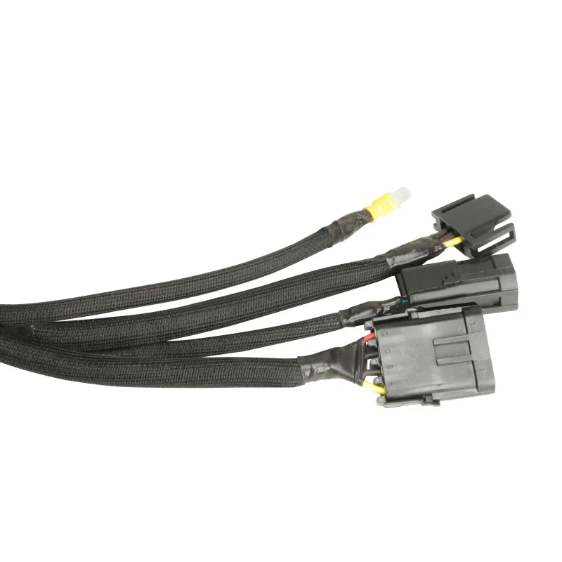 DEI Split Wire Sleeve Easy Loom 13mm-1/2in x 12 Black - Back View