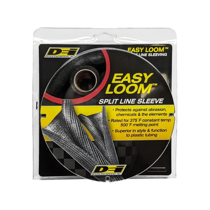 DEI Split Wire Sleeve Easy Loom 19mm-3/4in x 10 Black - Installation View