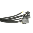 Load image into Gallery viewer, DEI Split Wire Sleeve Easy Loom 25mm-1in x 10 Black - Installation View