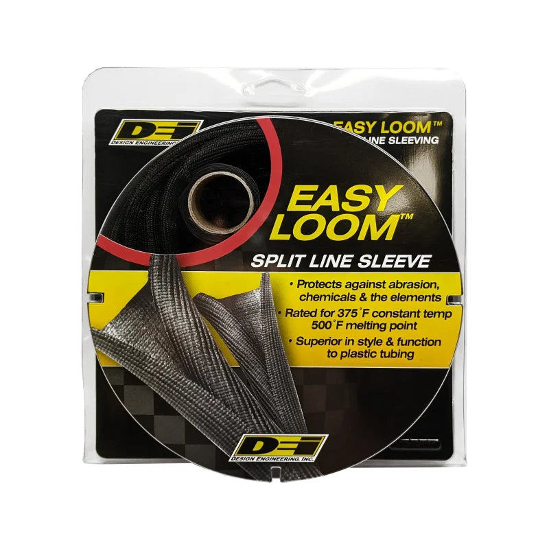 DEI Split Wire Sleeve Easy Loom 5mm-3/16in x 20 Black - Additional View 6