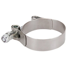 Load image into Gallery viewer, DEI Stainless Clamp 1.88in to 2.19in - Wide Band Clamp 1 per pack - Side View