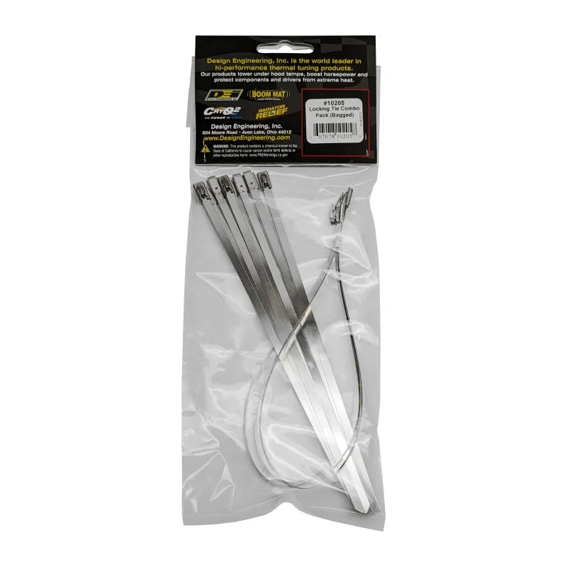 DEI Stainless Steel Locking Tie Eight 8in and Four 14in per pack - Additional View 5